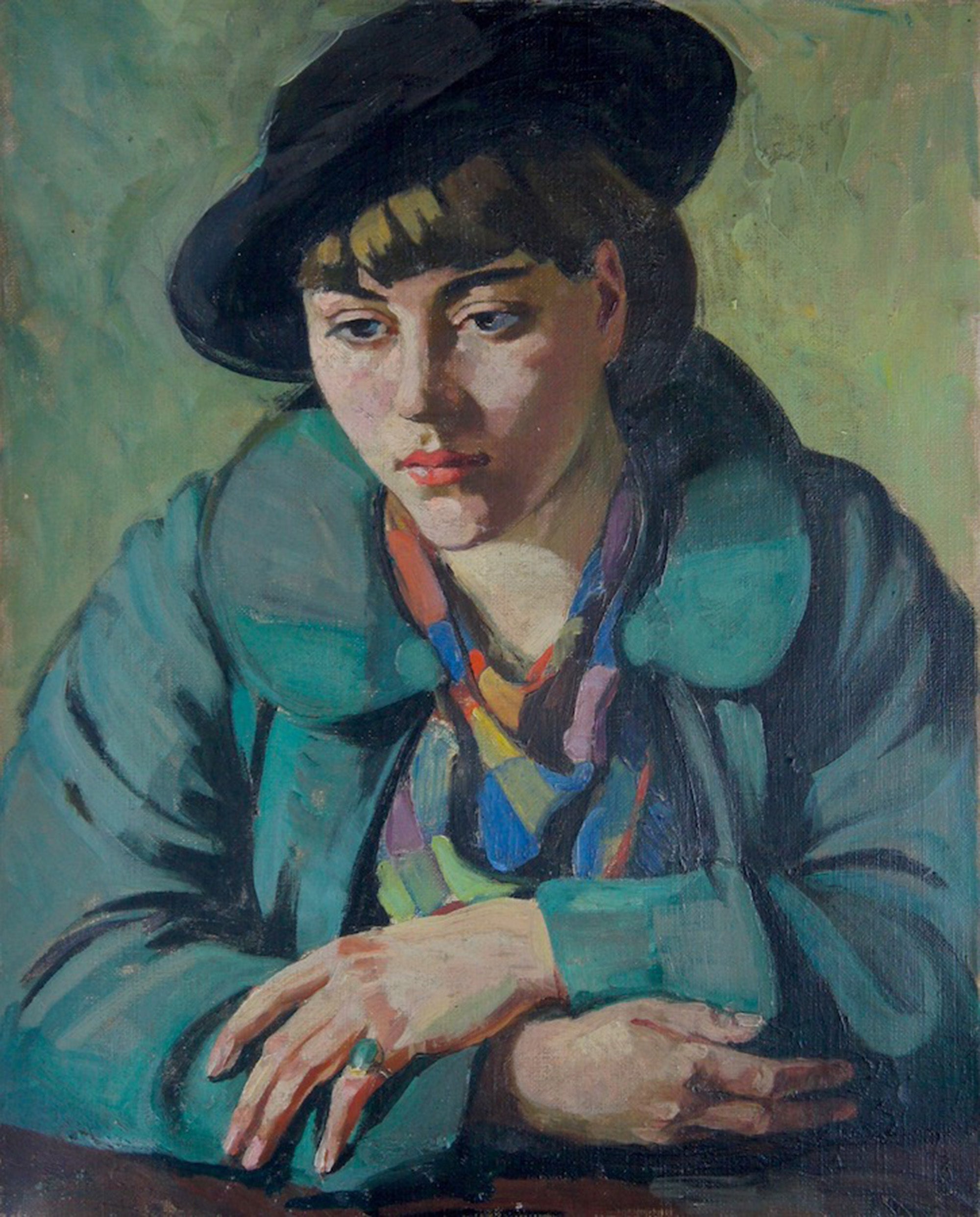 Gladys Vasey, Gabrielle, oil on canvas, 1938