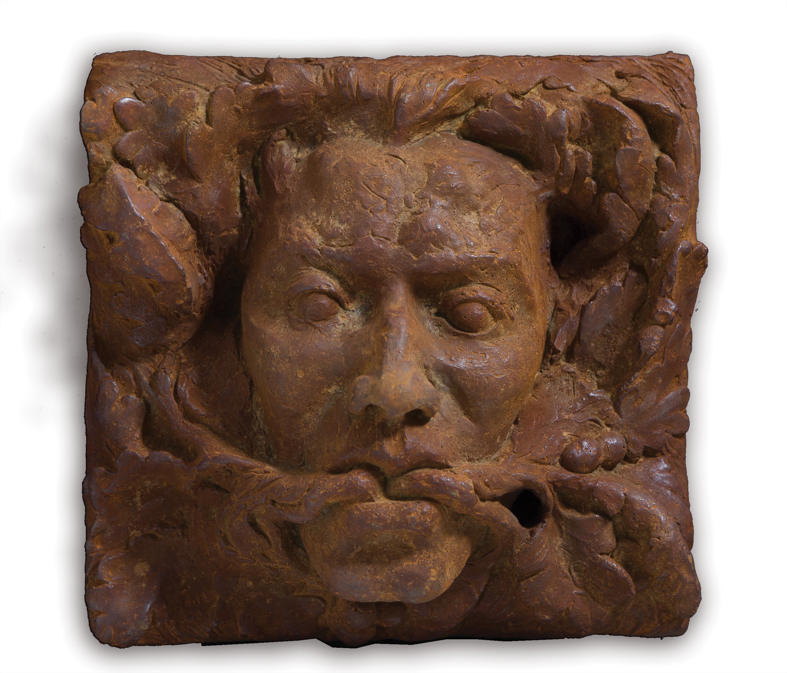 Olive Wootton, The Green Man, resin bonded iron, edition 9