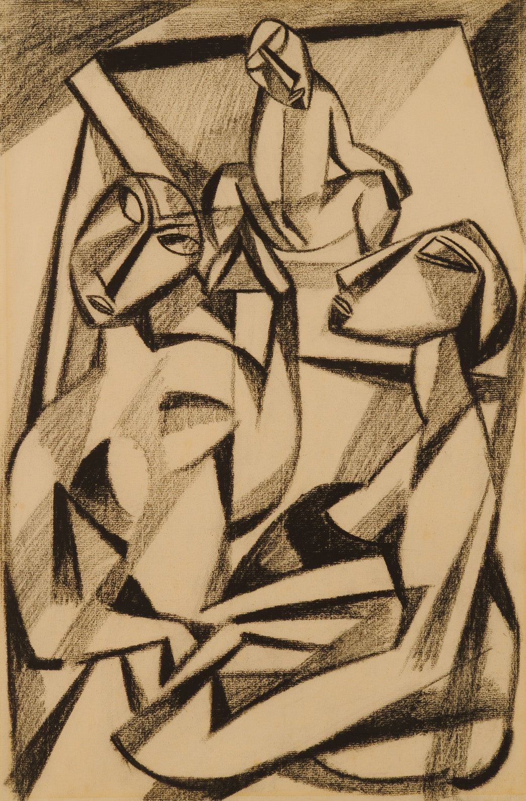 Henri Gaudier-Brzeska Composition with Three Figures