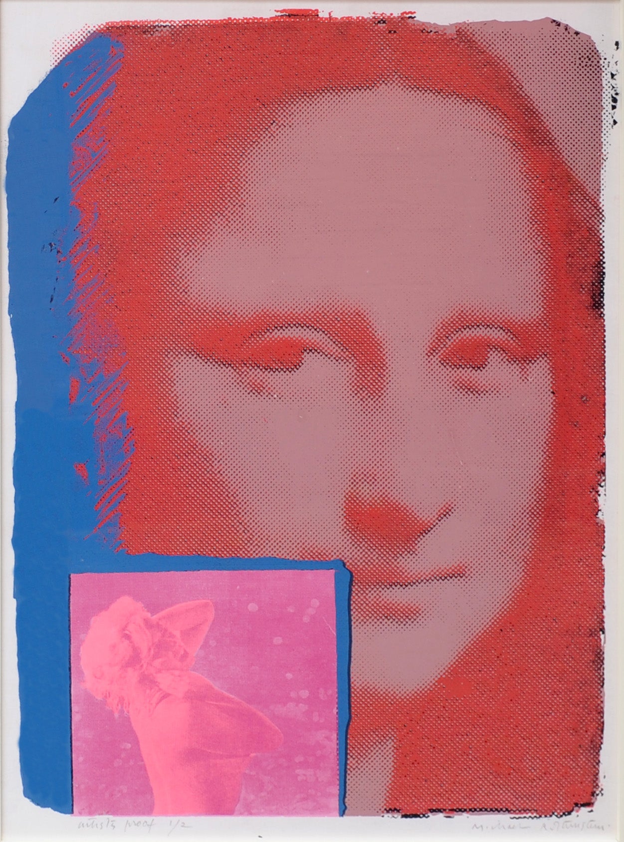 Michael Rothenstein, Mona Monroe, 1969/70, linocut 