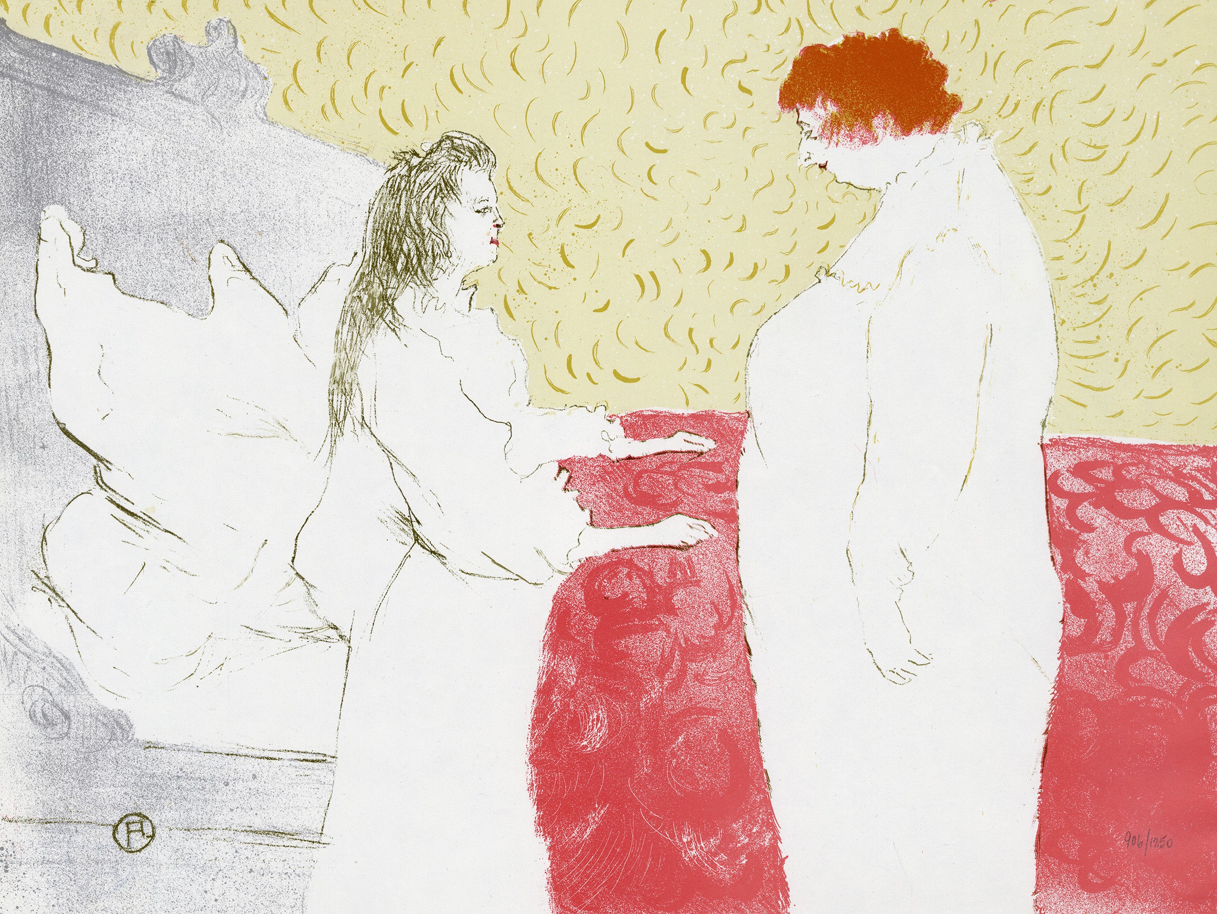 Deux Femmes, 1969 By Henri de Toulouse-Lautrec