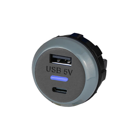 Chargeur double USB A 5V 3A - Alfatronix - PVPro-AA