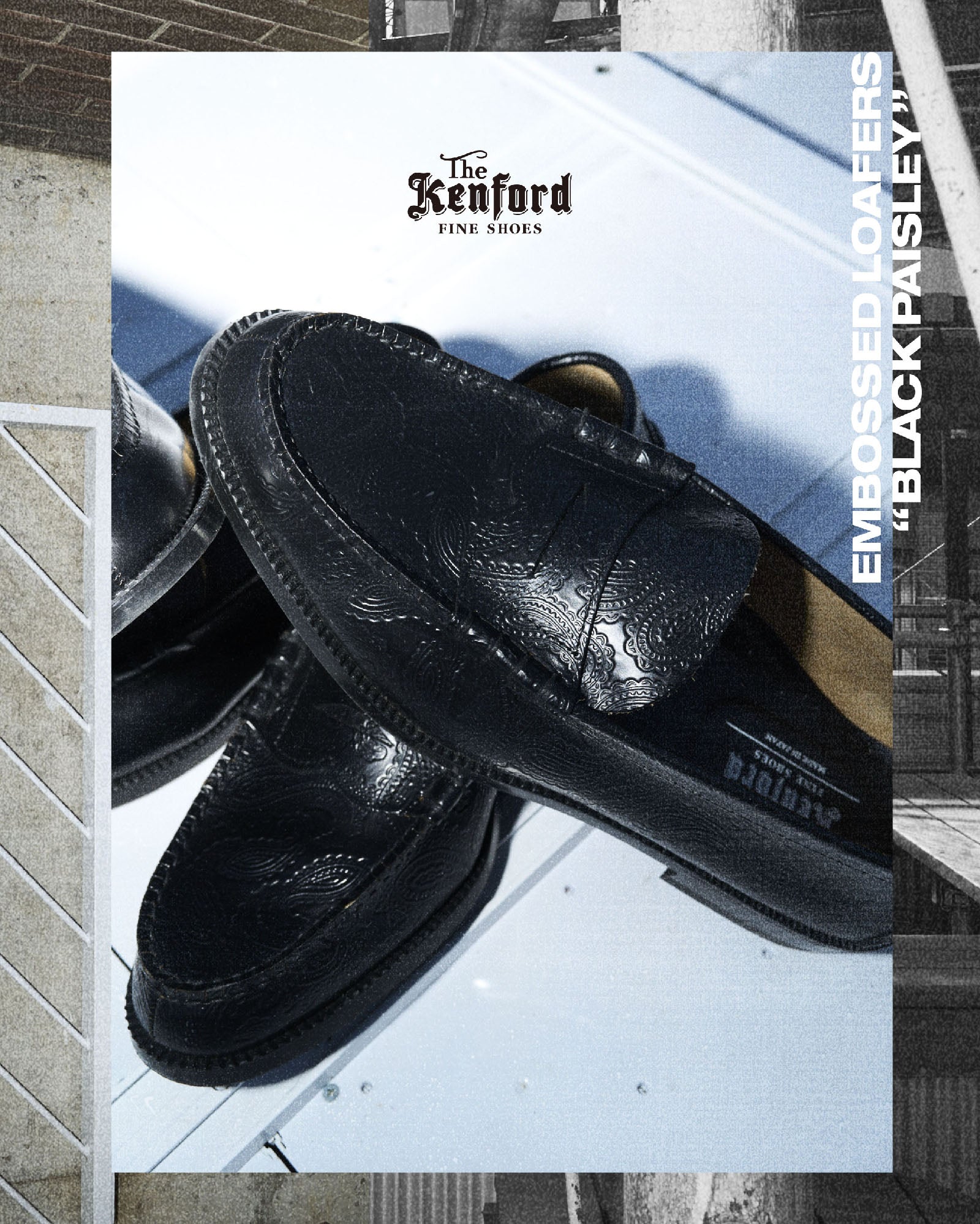 BLACK PAISLEY – THE KENFORD FINESHOES