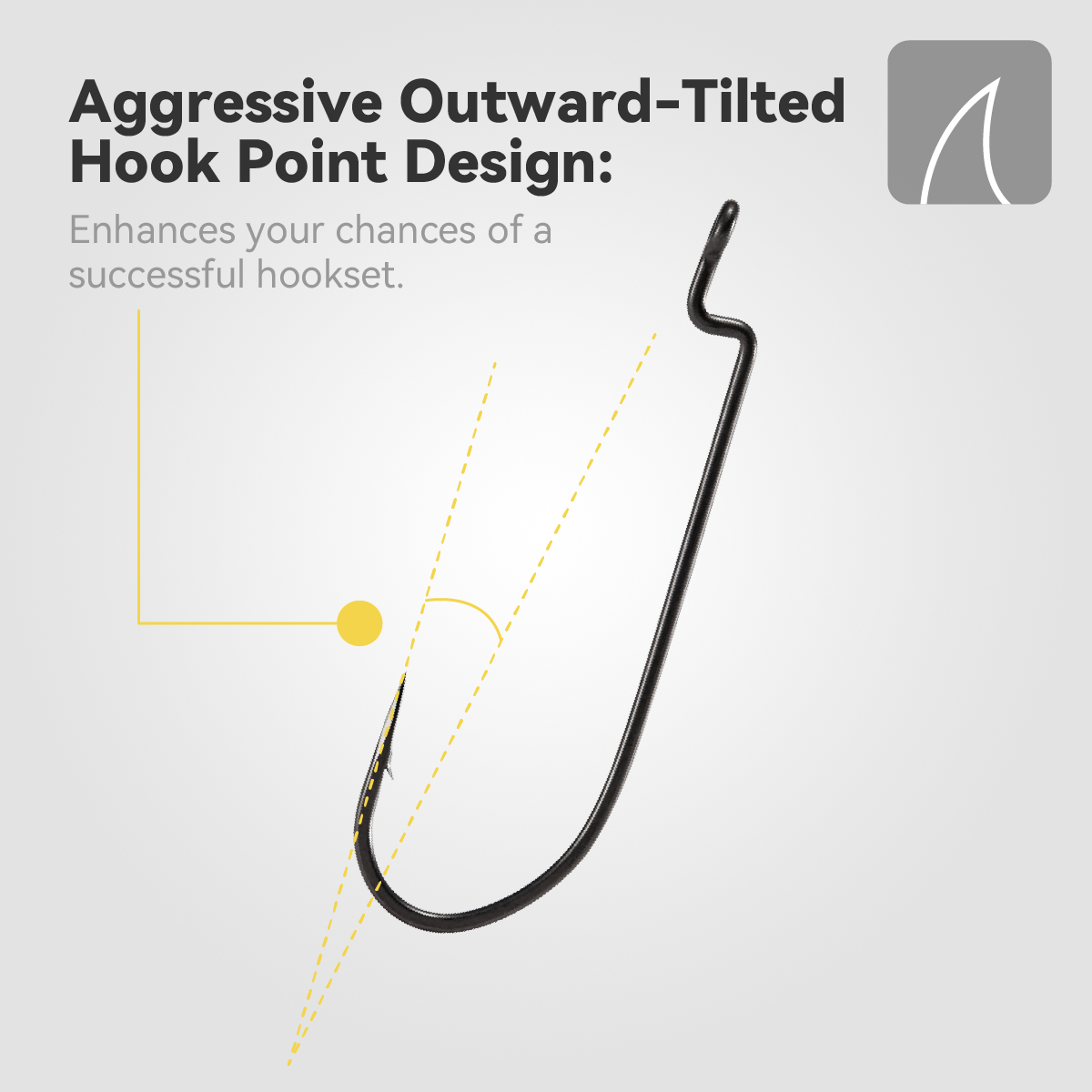 Finesse Offset Worm Hooks - 2