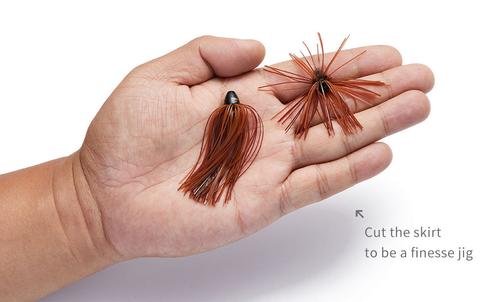 Nako Skirt Weight use as finesse jig