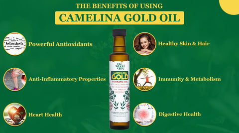 The Benefits of Using Camelina Gold Oil