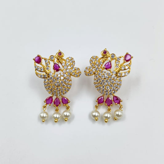 Attractive Peacock Designer Earrings