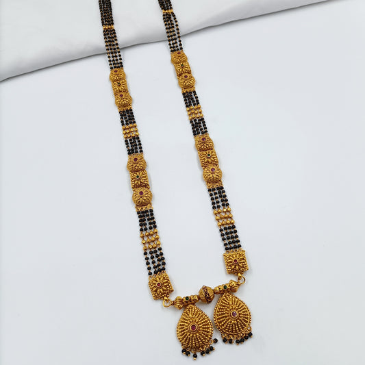 Droplet Designer Temple Long Mangalsutra