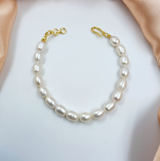 Artistic Fresh Water Pearls Designer Bracelet