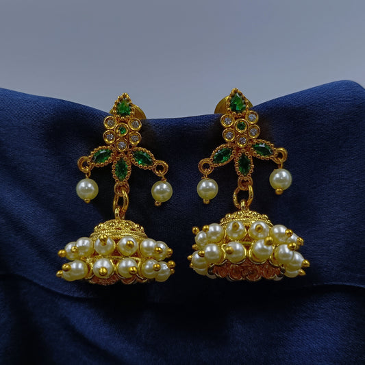 Unique Pearls Designer  Jhumki