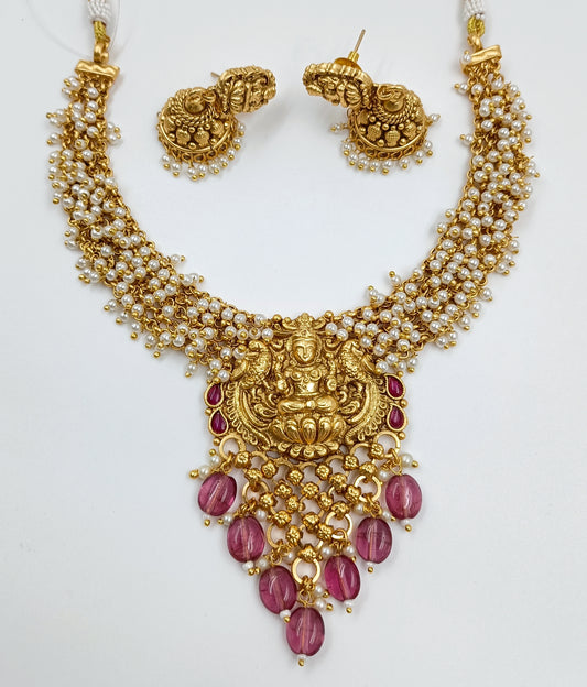 Goddess Designer Pearl Necklace