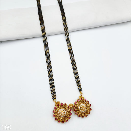 Sparkling Floret Designer Fancy Mangalsutra