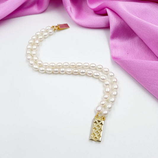 Awesome Double Layer Pearl Bracelet Shree Radhe Pearls