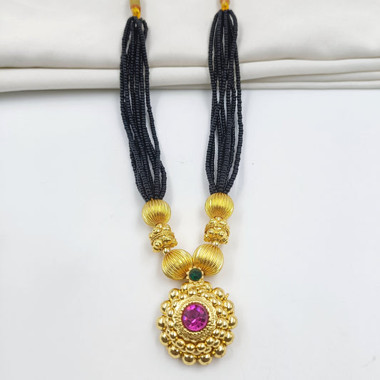 Traditional Thushi  Mangalsutra Shree Radhe Pearls