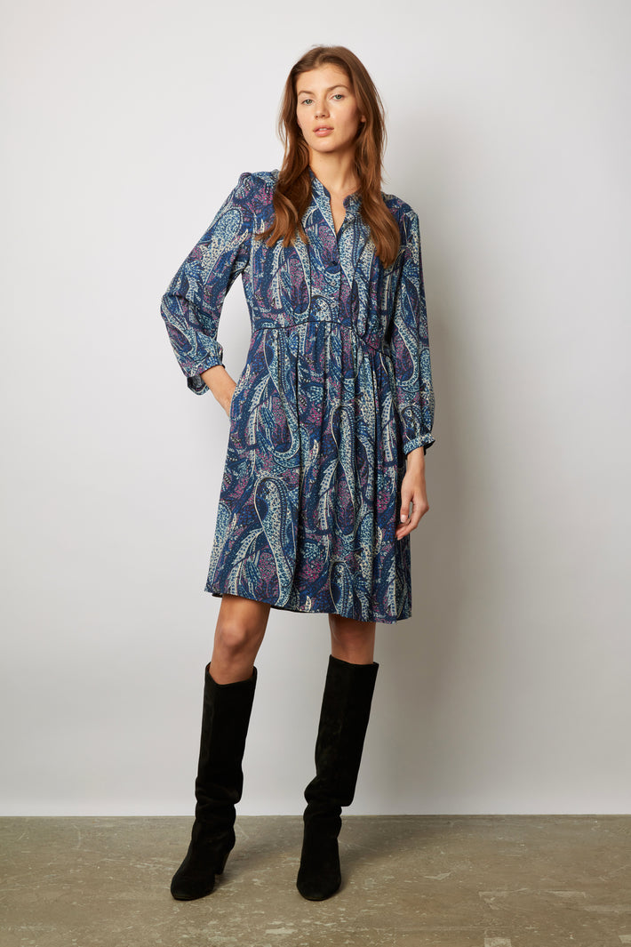 Zip-Up Lurex Tweed Dress - Women - Ready-to-Wear