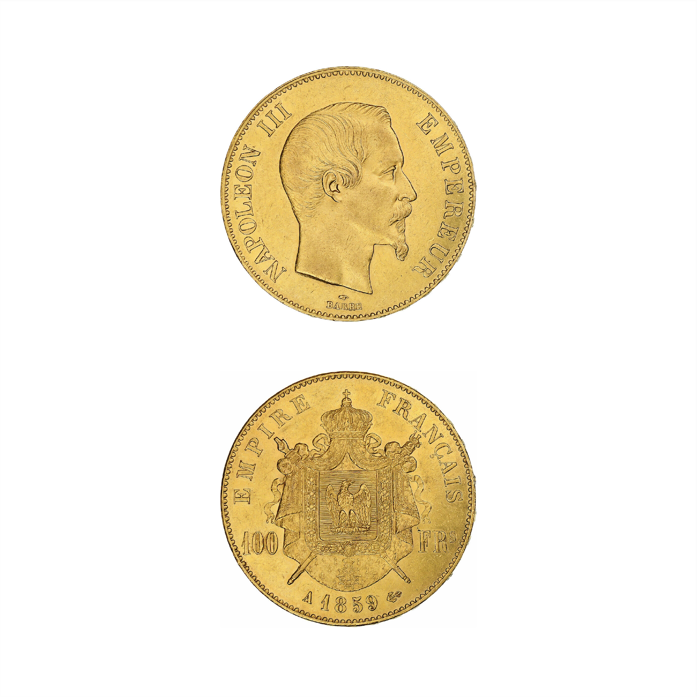 Pièce 100 Francs Napoléon III - 1859 - GoldUnion product image