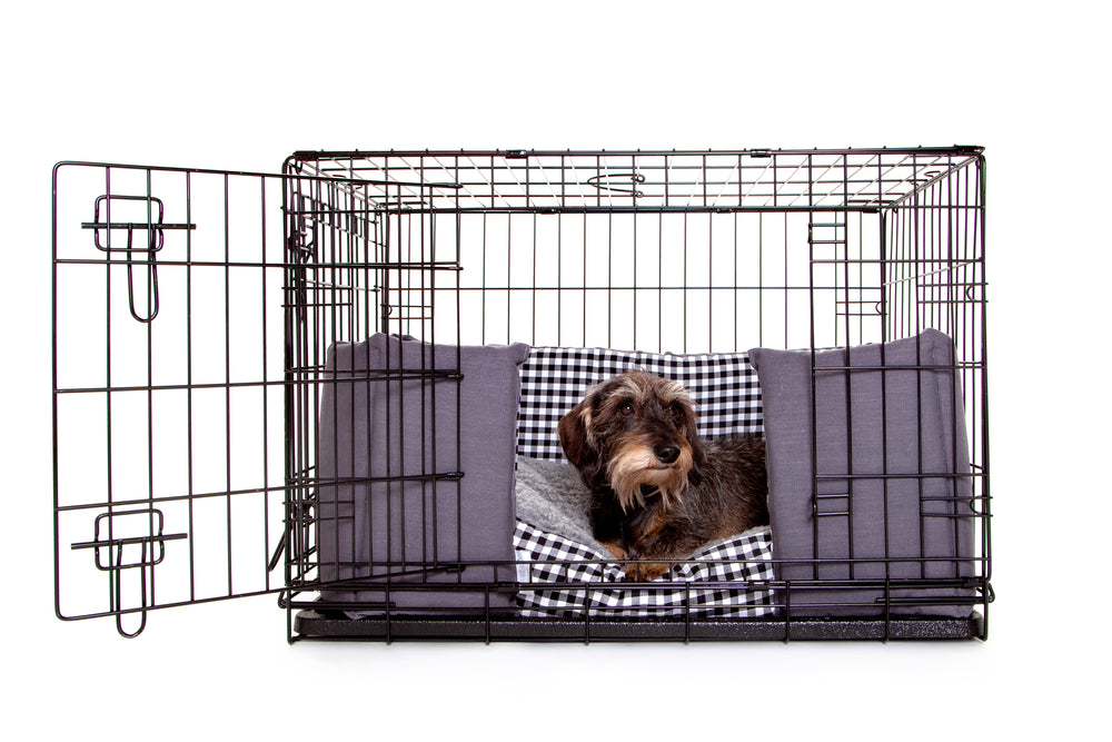 
                  
                    Waterford Double Door Dog Crate, Luxury Crate Mattress & Bumper Set by Dog Company
                  
                
