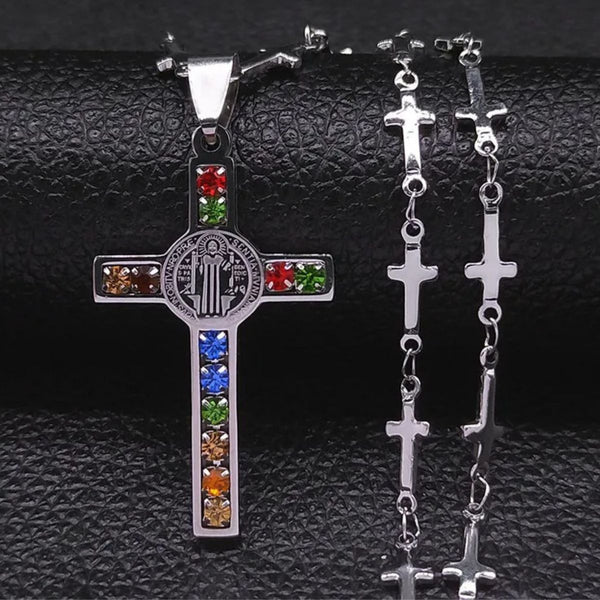 premium women's necklace, Christian faith, religiosity