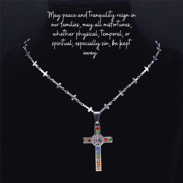 St. Benedict necklace