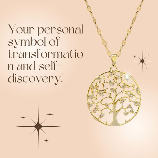 transformation, connection, cosmos, infinity, life force, renewal, growth, harmony, journey, stainless steel, 316L stainless steel, 18K gold-plated, sacred symbol, duality,