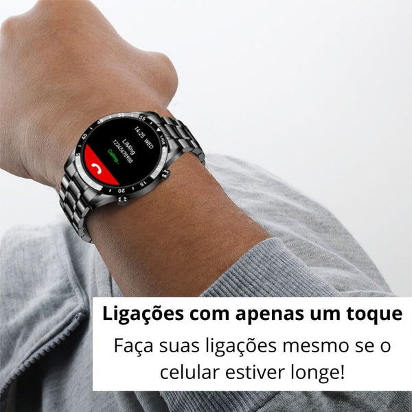 Relógio que faz ligação - Relógio que liga - Relógio Chamada - Relógio contatos - Relógio que disca o número - Smartwatch que faz ligação