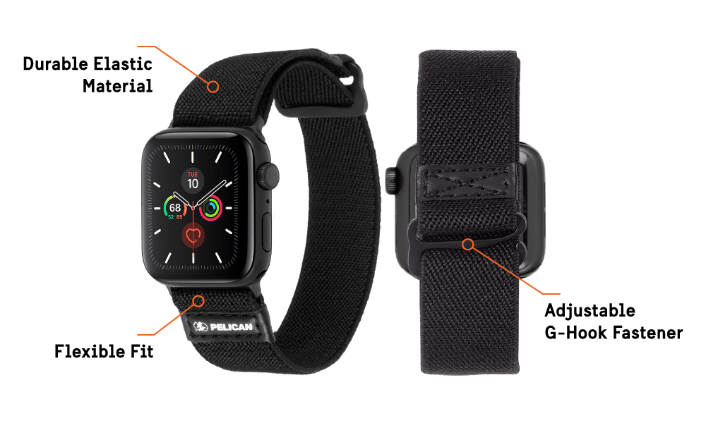 Protector Band for Apple Watch Devices 38 - 40 MM - Black