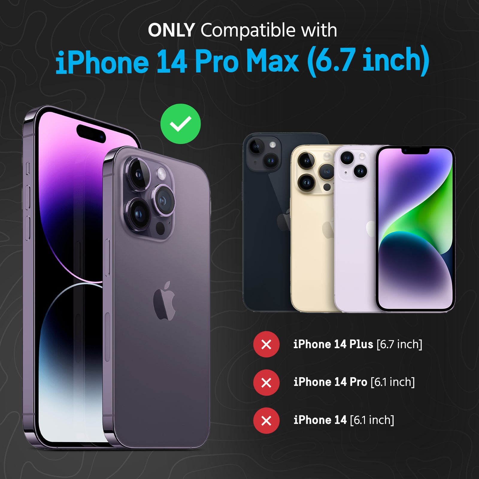 iPhone 14 Pro & 14 Pro Max Camera Lens Protector | Clear | Protection Guaranteed | DROPGUYS