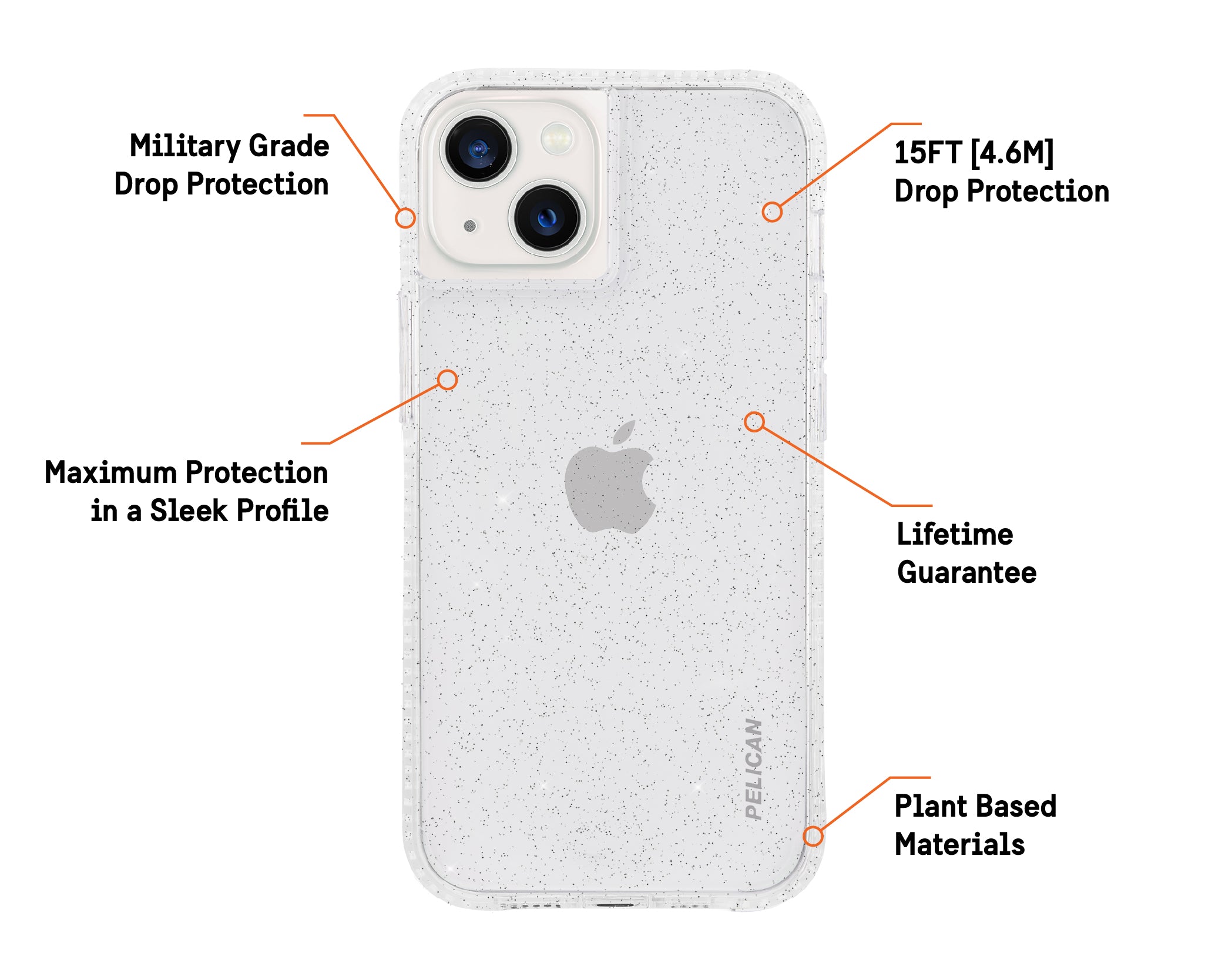 Pelican Ranger (Sparkle) - iPhone 13 mini Phone Case