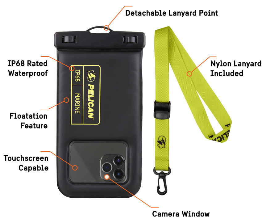 Waterproof Pouch  Feature Callouts