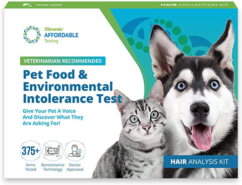 5strands pet food and environmental intolerance test