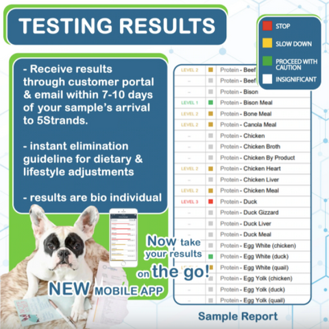 5strands test results