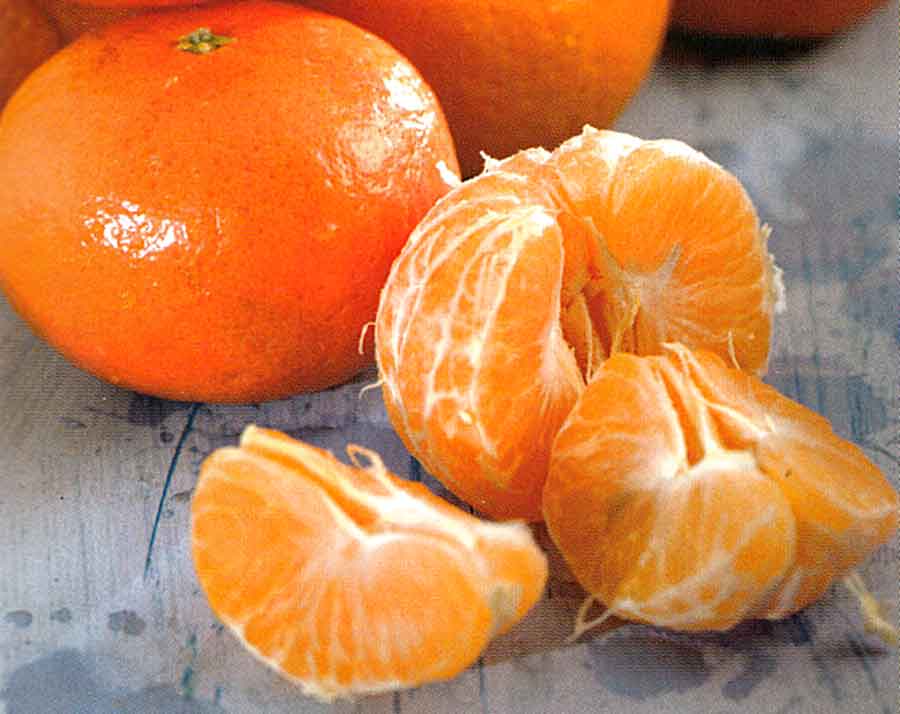 cut mandarin