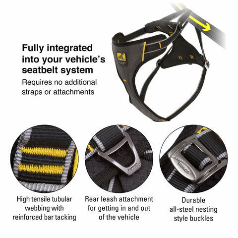HDP Car Dog Harness & Safety Seat Belt Travel Gear