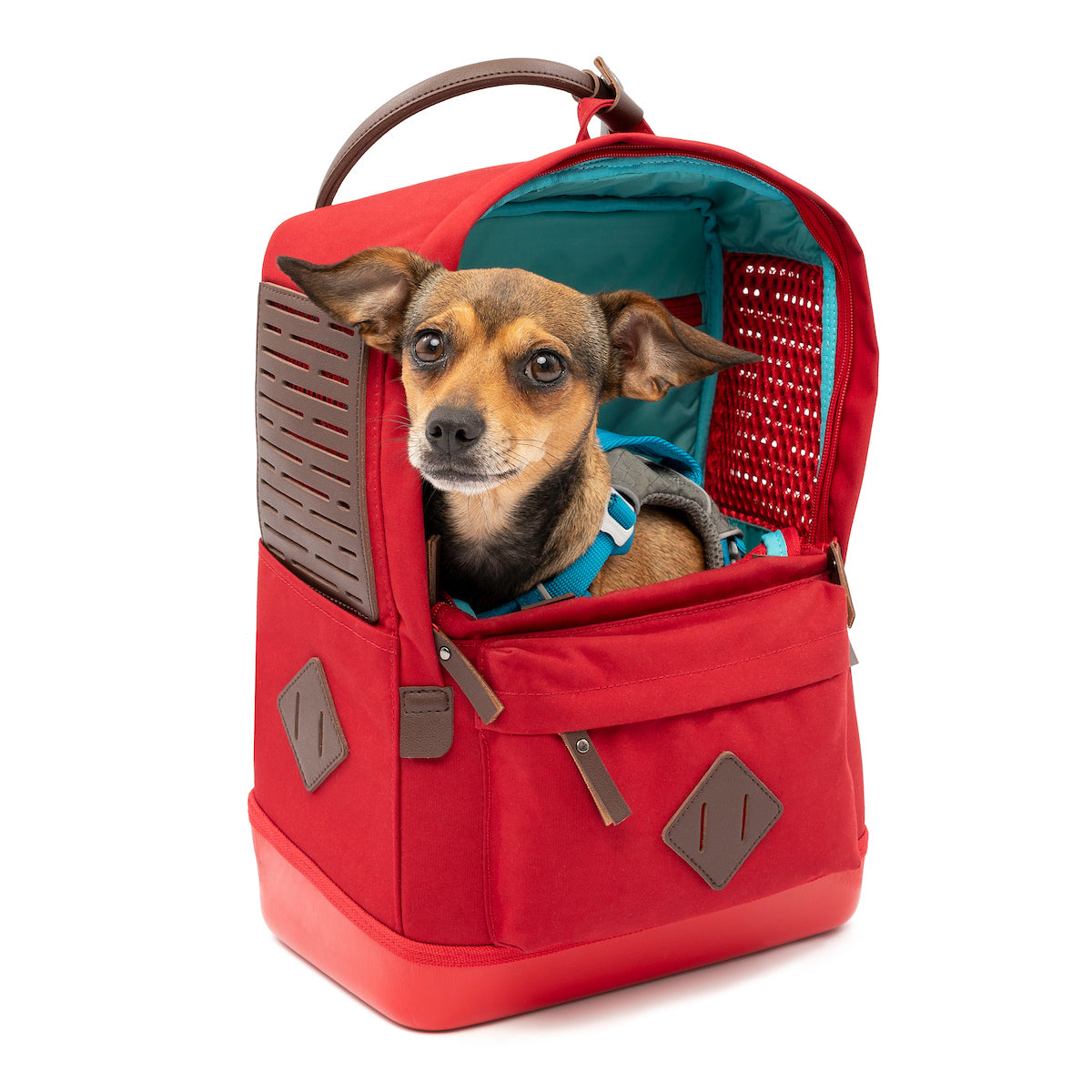 Dual Layers Dog Travel Bag, Pet Travel Bags with 2 Extra Large