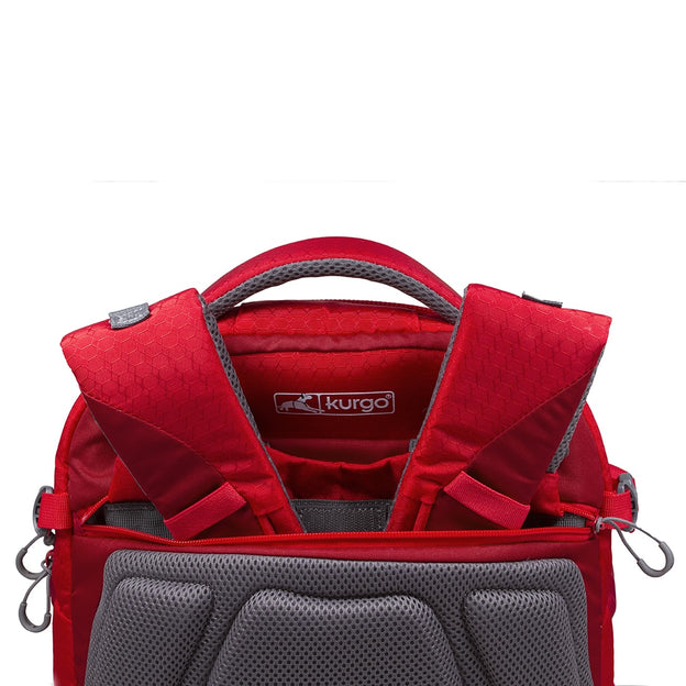 Kurgo G-Train Dog Carrier Backpack, Red