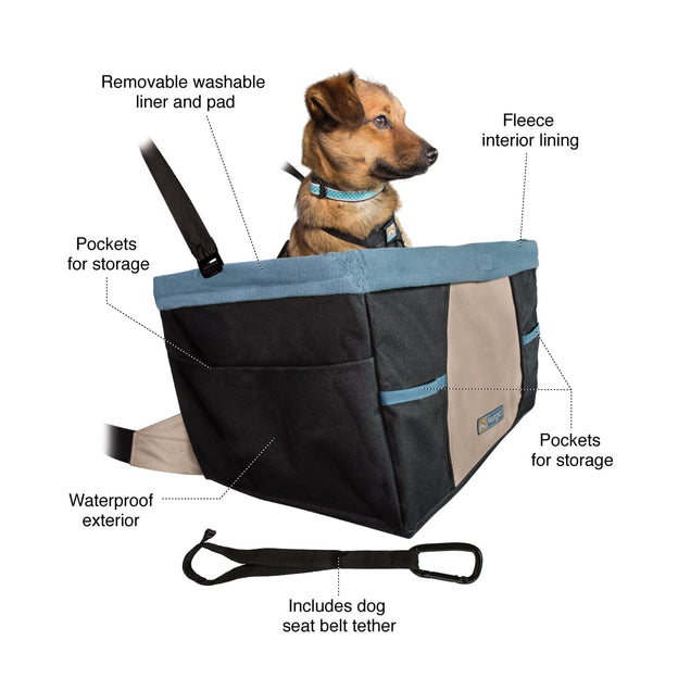 Planeet over het algemeen Begraafplaats Car Seats for Dogs | Kurgo Rover Dog Booster Seat