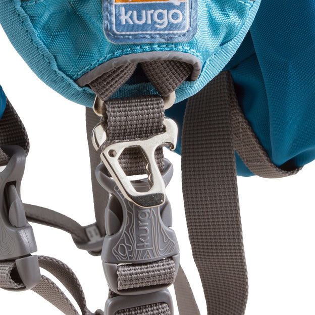  Kurgo Dog Saddlebag Backpack, Back Pack Dog Harness, Hiking  Pack for Dogs, Packs for Pets to Wear, Camping & Travel Vest Harness,  Reflective, Lightweight, Baxter Pack For Medium & Large Pets 