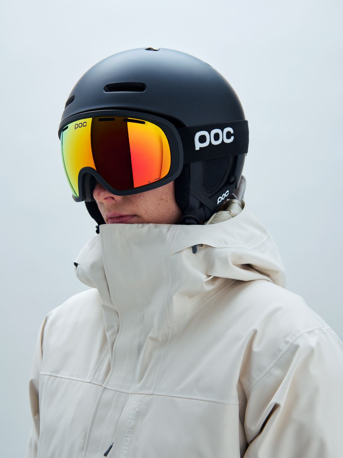 Kask narciarski POC Auric Cut BC MIPS - Uranium Black Matt