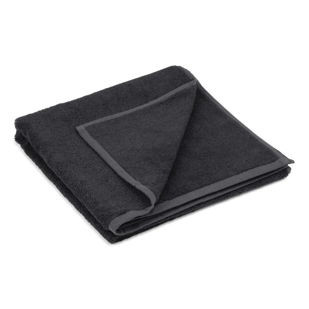 5: Bambushåndklæde - Mørkegrå / 25x25 (håndklæde til hænder)