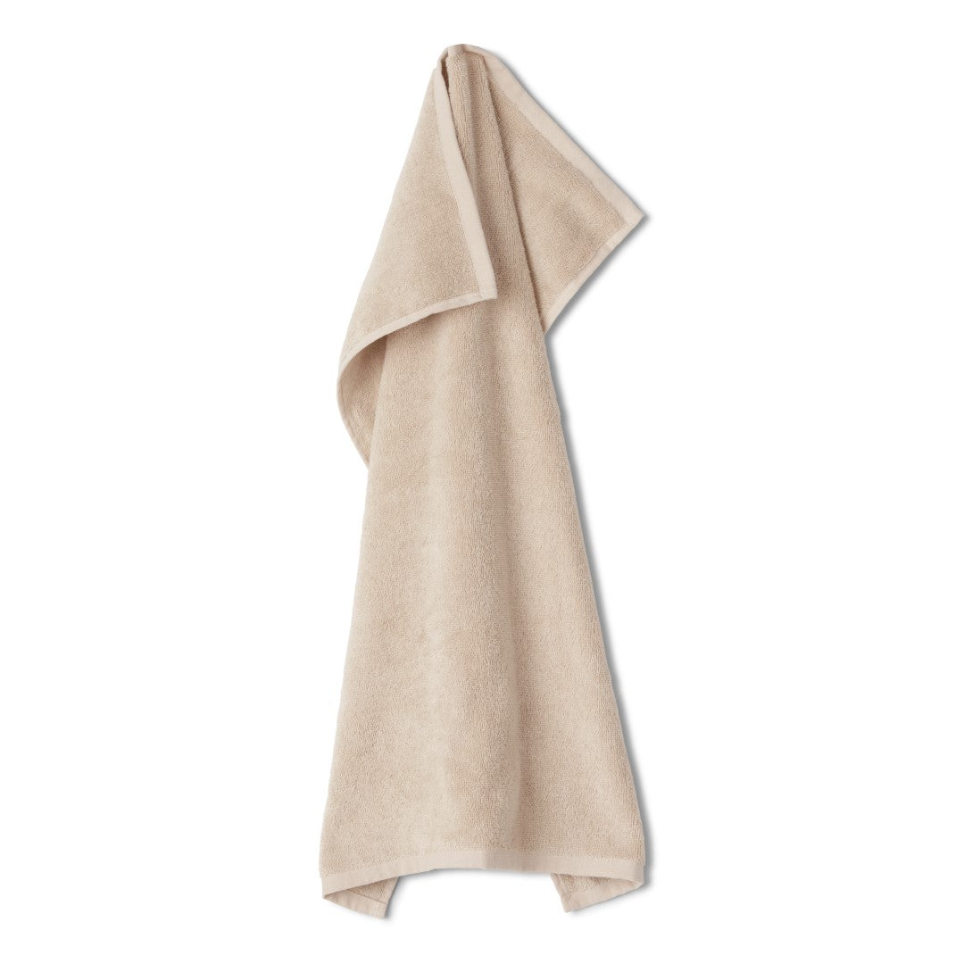 Bambushåndklæde - Beige / 50x70 (gæstehåndklæde)