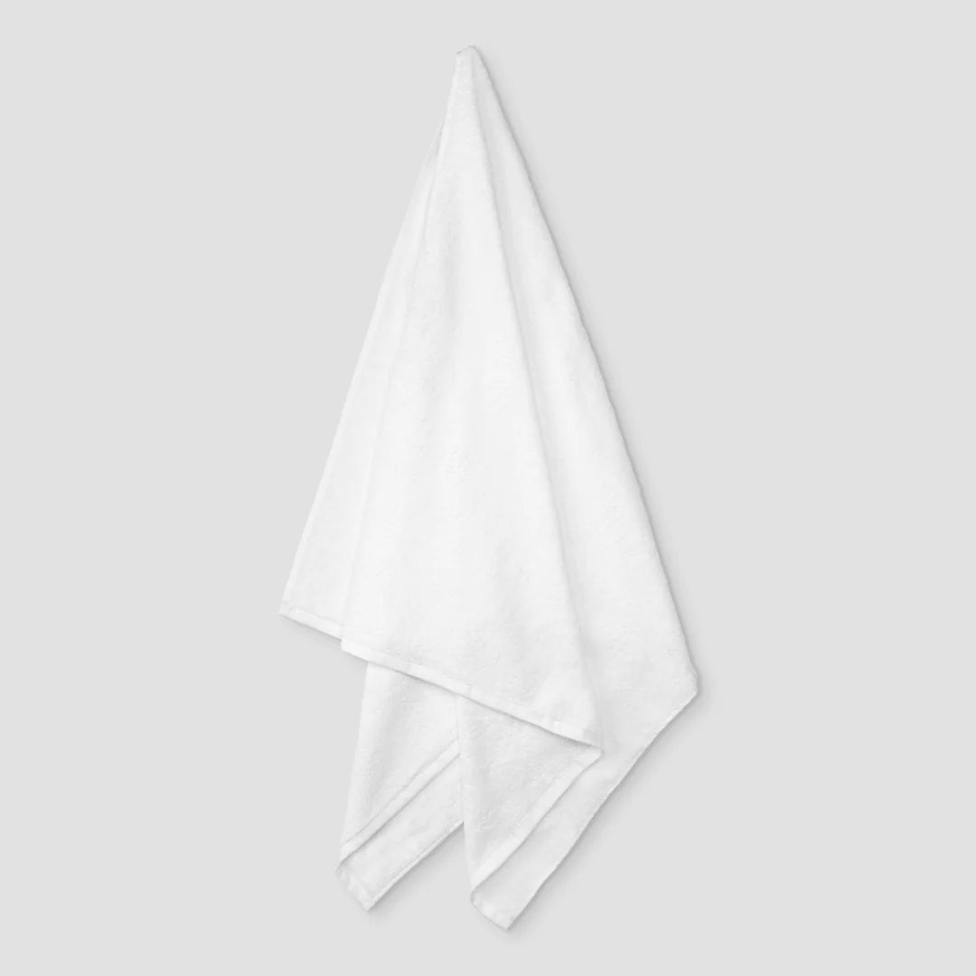 #2 - Bambushåndklæde - Hvid / 70x140 (badehåndklæde)