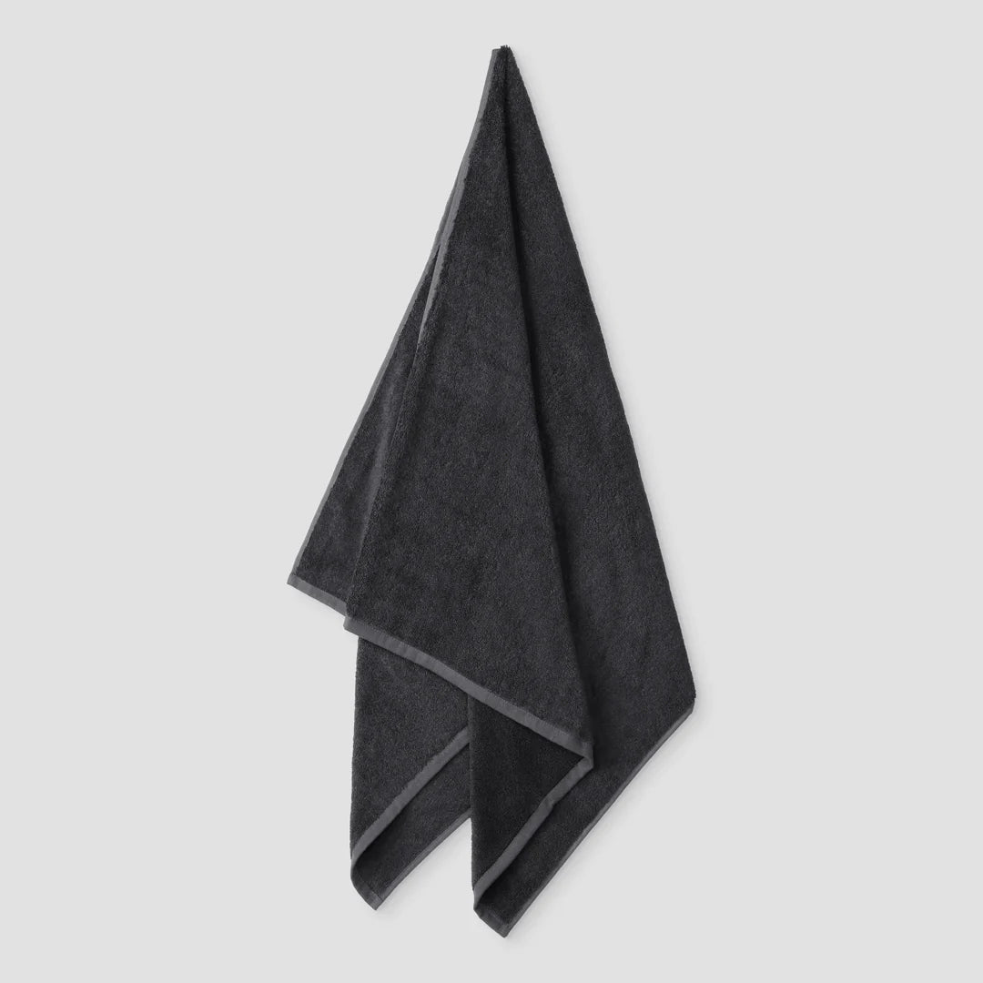 Bambushåndklæde - Mørkegrå / 70x140 (badehåndklæde)