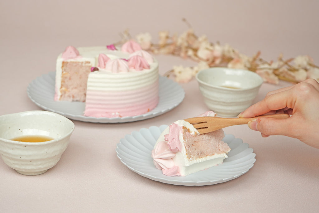 季節限定桜のシフォンケーキ「SAKURA」手作りシフォンケーキ This is CHIFFON CAKE.
