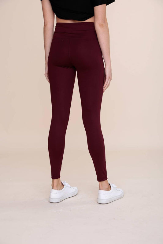 Slitherin' Into High Rise Mono B Black Leggings