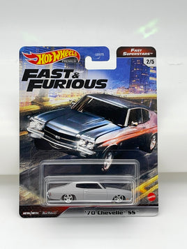 Hot Wheels Fast & Furious Blast & Burn Ice Charger, Voiture