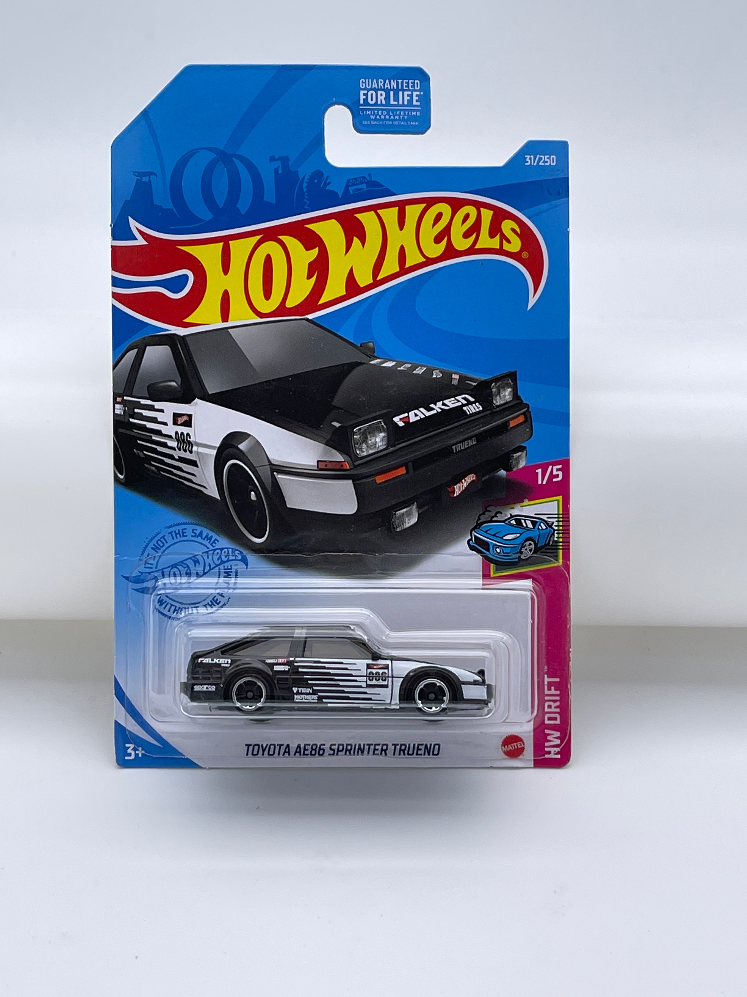 hot wheels toyota ae86 sprinter trueno black