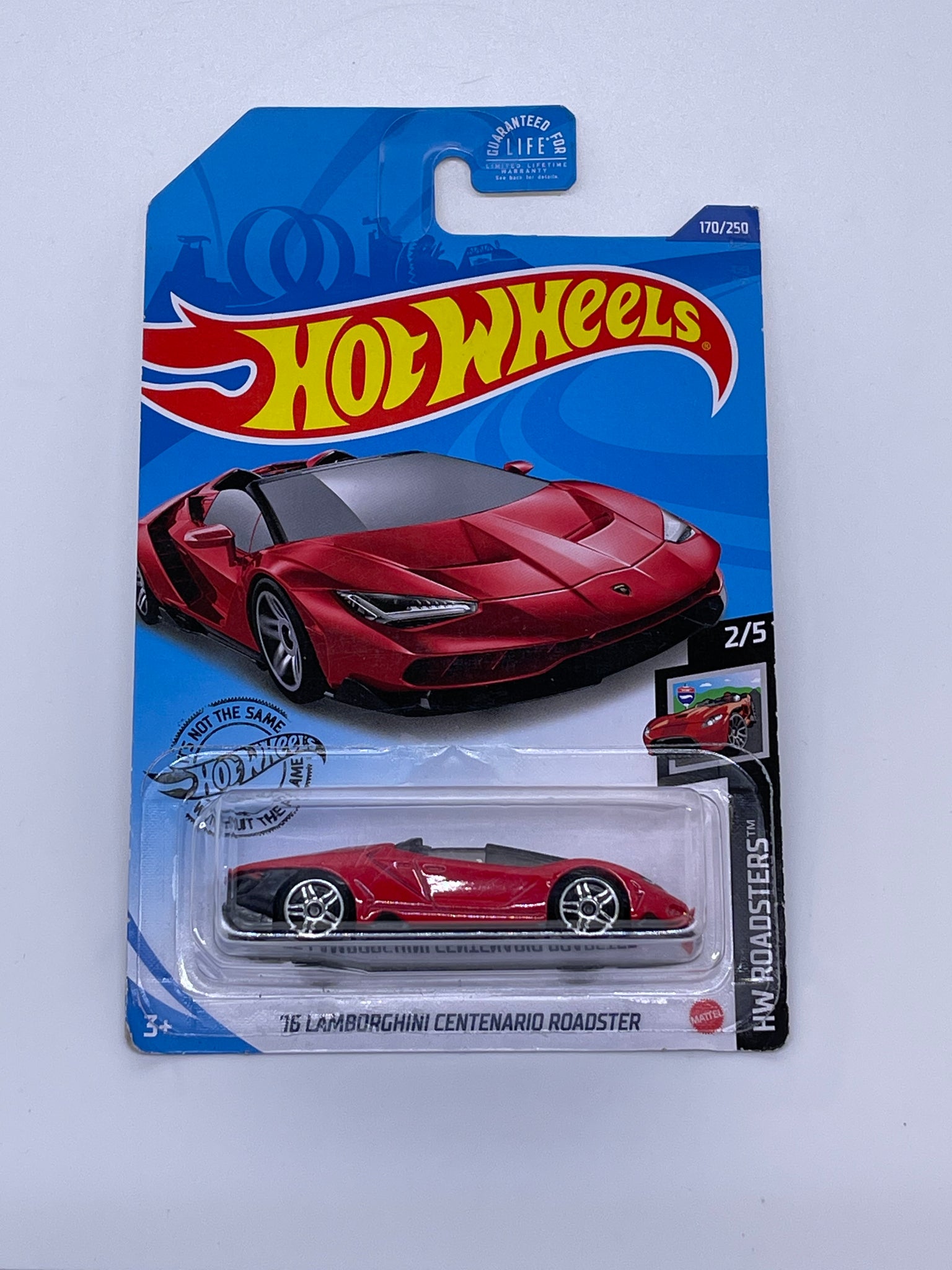 hot wheels 16 lamborghini centenario roadster red