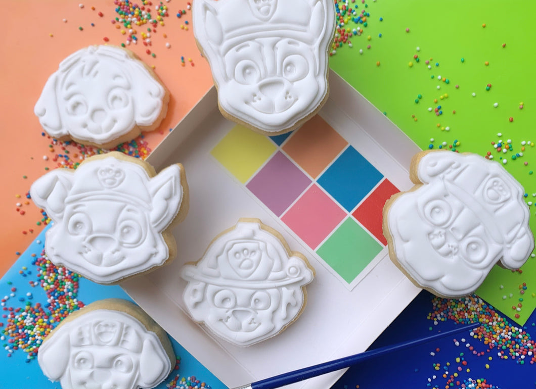 Paw Patrol Paint Your Own Cookie