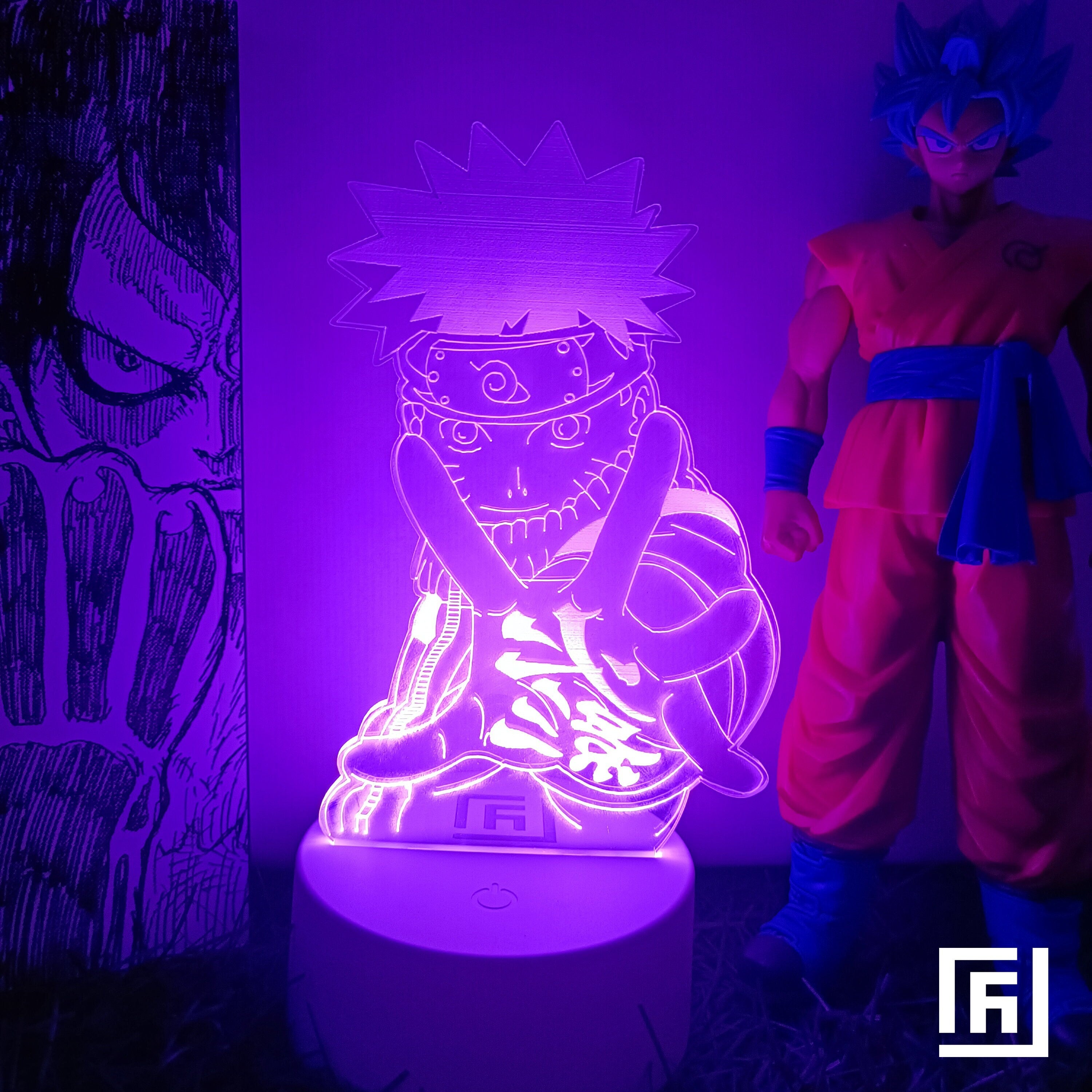 led naruto lamp