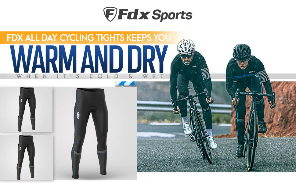 Fdx Viper Men's & Boy's Grey Thermal Padded Cycling Tights